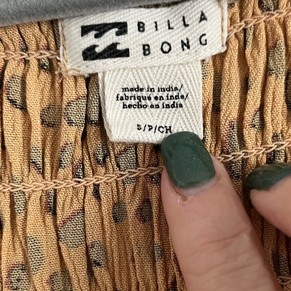 Billabong Sweet Talker Smocked Top - Picture 5 of 7